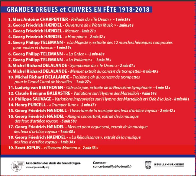 Grandes orgues et cuivres en fête